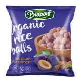 Organic Rice Balls with Plum BIOPONT, 55 g