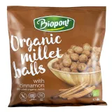 Organic Sorghum Balls with Cinnamon BIOPONT, 60 g