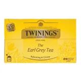 Black tea TWININGS EARL GREY, 20 x 2 g