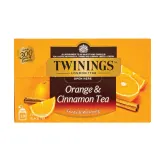 Black tea with cinnamon and oranges TWININGS, 20 x 2 g