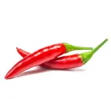 Hot cayenne peppers, 100 g