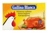 Chicken broth GALLINA BLANCA (8 cubes), 80 g