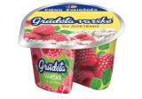 Grainy curd with raspberries, 7% fat, 150 g