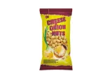 Peanuts in crispy shell JĖGA, cheese and onion flavor, 200 g
