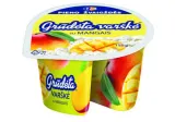 Grainy curd PIENO ŽVAIGŽDĖS with mango, 7% fat, 150 g