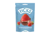 Lyophilized strawberries PICKS with milk glaze, 90 g