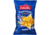 Potato chips ESTRELLA, sour cream and onion flavor, 130 g
