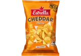 Wavy cut potato chips ESTRELLA, cheddar flavor, 250 g