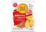 Triangular corn crisps Saulės Grūdas, tomato flavor, 60 g