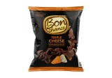 Bread chips BON CHANCE, three cheese flavor, 120 g