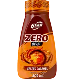 6PAK Nutrition Zero Syrup Salted Caramel 500 ml