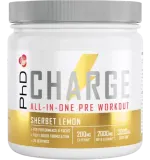 PhD Charge All-In-One Pre-Workout Sherbet Lemon 300 g