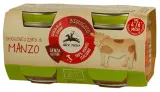 Beef puree for babies from 4 months, organic ALCE NERO, 2 x 80 g