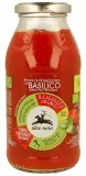 Chopped tomato puree with basil, organic ALCE NERO, 500 g