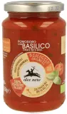 Tomato sauce with basil, organic ALCE NERO, 350 g