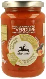 Tomato sauce with vegetables, organic ALCE NERO, 350 g