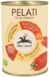 Canned tomatoes without skin, organic ALCE NERO, 400 g