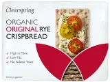 Crispy rye bread, organic CLEARSPRING, 200 g