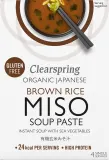 Brown rice 'Miso' paste for soup with sea vegetables, organic CLEARSPRING, 4 x 15 g