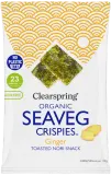 Sea vegetable chips 'Seaveg crispies' with ginger, organic CLEARSPRING, 4 g