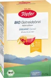 Whole grain oat porridge for babies from 6 months, organic