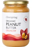 Traškus žemės riešutų kremas, ekologiškas CLEARSPRING, 350 g
