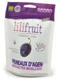 Мягкие дегидратированные сливы Агена, органические LILIFRUIT, 150 г