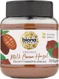 Milk chocolate and hazelnut spread, organic BIONA, 350 g