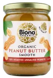 Smooth peanut butter, organic BIONA, 500 g