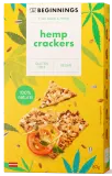 Hemp seed crackers THE BEGINNINGS, 80 g