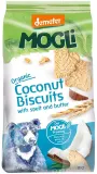 Coconut cookies with spelt and butter, biodynamic