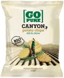 Potato chips with dill and garlic, organic