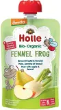 Pear puree with apples and fennel FENNEL FROG, for babies from 6 months, biodynamic HOLLE, 100 g