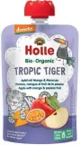 Apple puree with mango and passion fruits TROPIC TIGER, for babies from 6 months, biodynamic HOLLE, 100 g
