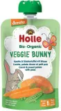Carrot, sweet potato and pea puree VEGGIE BUNNY, for babies from 6 months, biodynamic HOLLE, 100 g