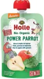 Pear, apple and spinach puree POWER PARROT, for babies from 6 months, biodynamic HOLLE, 100 g