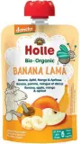 Banana, apple, mango and apricot puree for babies from 6 months, biodynamic