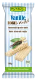 Whole grain waffles with vanilla filling, organic