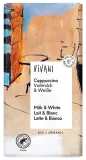 Milk cappuccino chocolate, organic