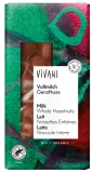Milk chocolate with whole hazelnuts, organic