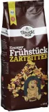 Dry breakfast with dark chocolate, organic