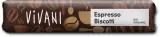 Milk 32% chocolate ESPRESSO BISCOTTI, organic VIVANI, 40 g