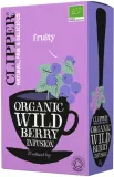 Forest berry flavored herbal tea, organic CLIPPER
