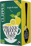 Green tea with lemon, organic CLIPPER