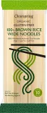 Wide brown rice noodles, organic