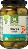 Green olives with pits, organic