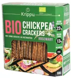 Крекеры из нута с розмарином, органические