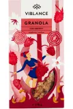 Granola with cashews and raspberries