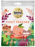 Gummy candies FIZZY PEACHES, organic BIONA