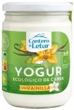 Goat milk yogurt with vanilla, organic CANTERO DE LETUR, 420 g